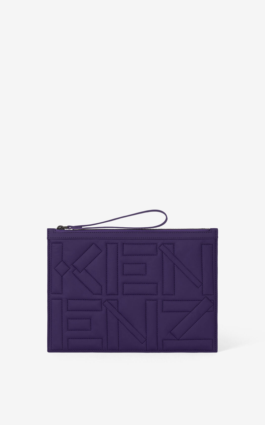 Pochette Kenzo Arctic nylon Femme Violette | RLAV-15240